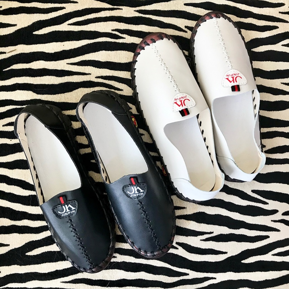 JinPin Women’s Leather Loafers - Brand new!